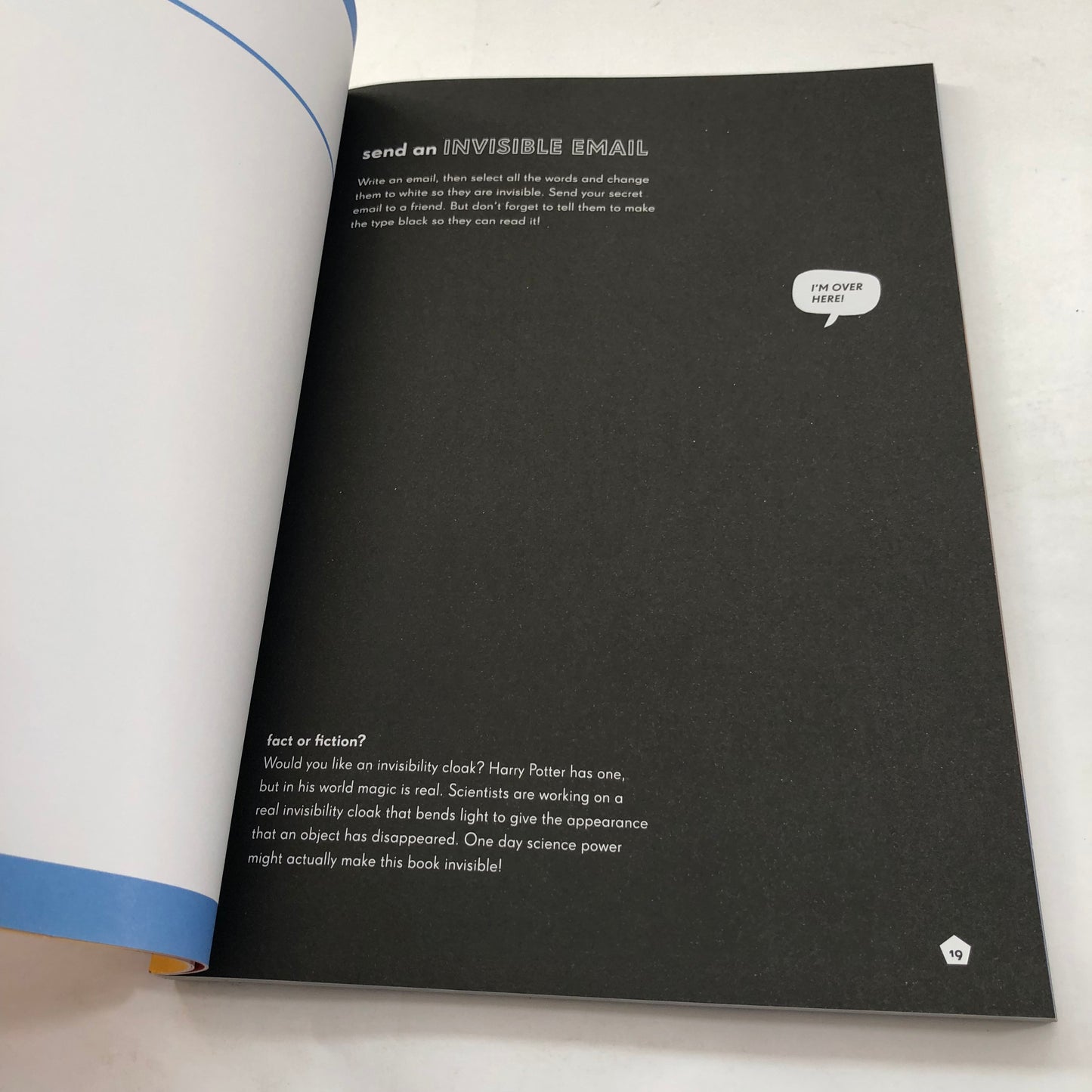 Make This Book Disappear: The Book That’s a Science Lab!