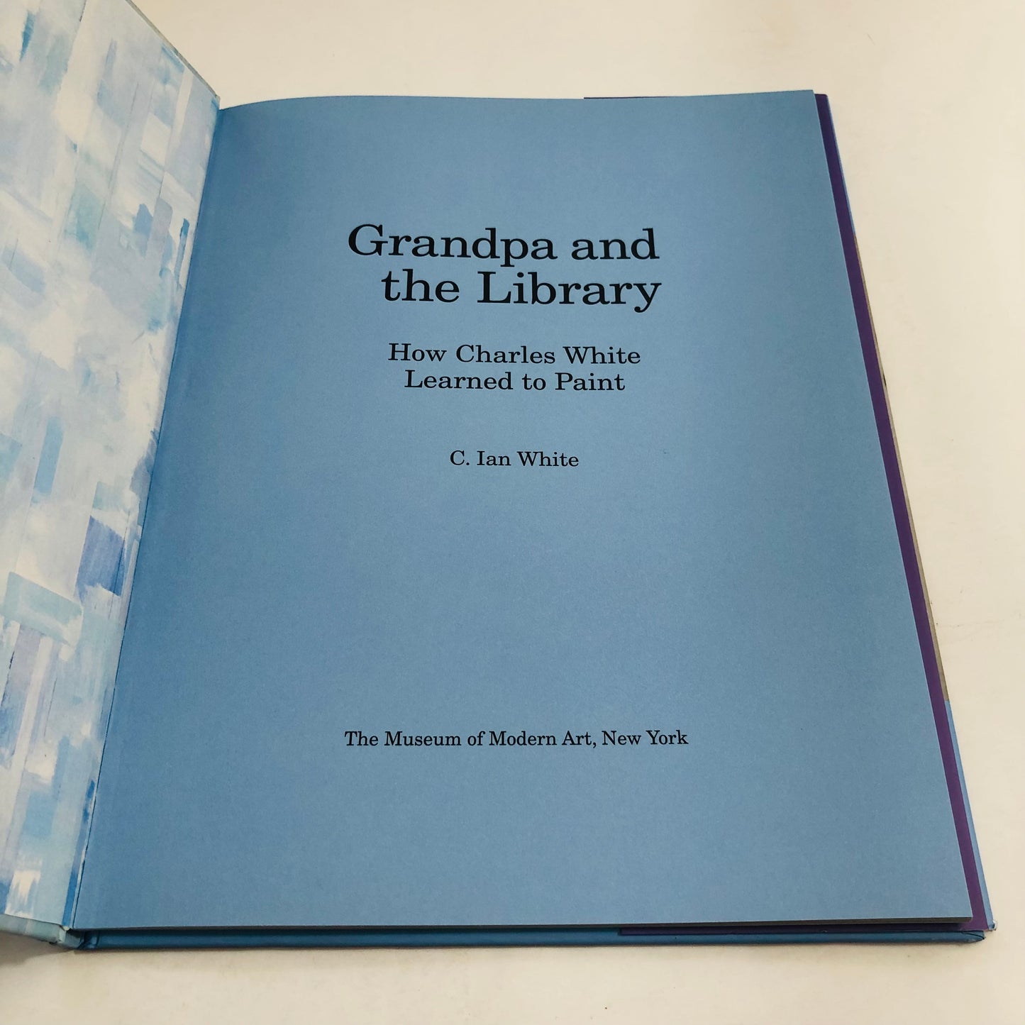 Grandpa and The Library - C. Ian White