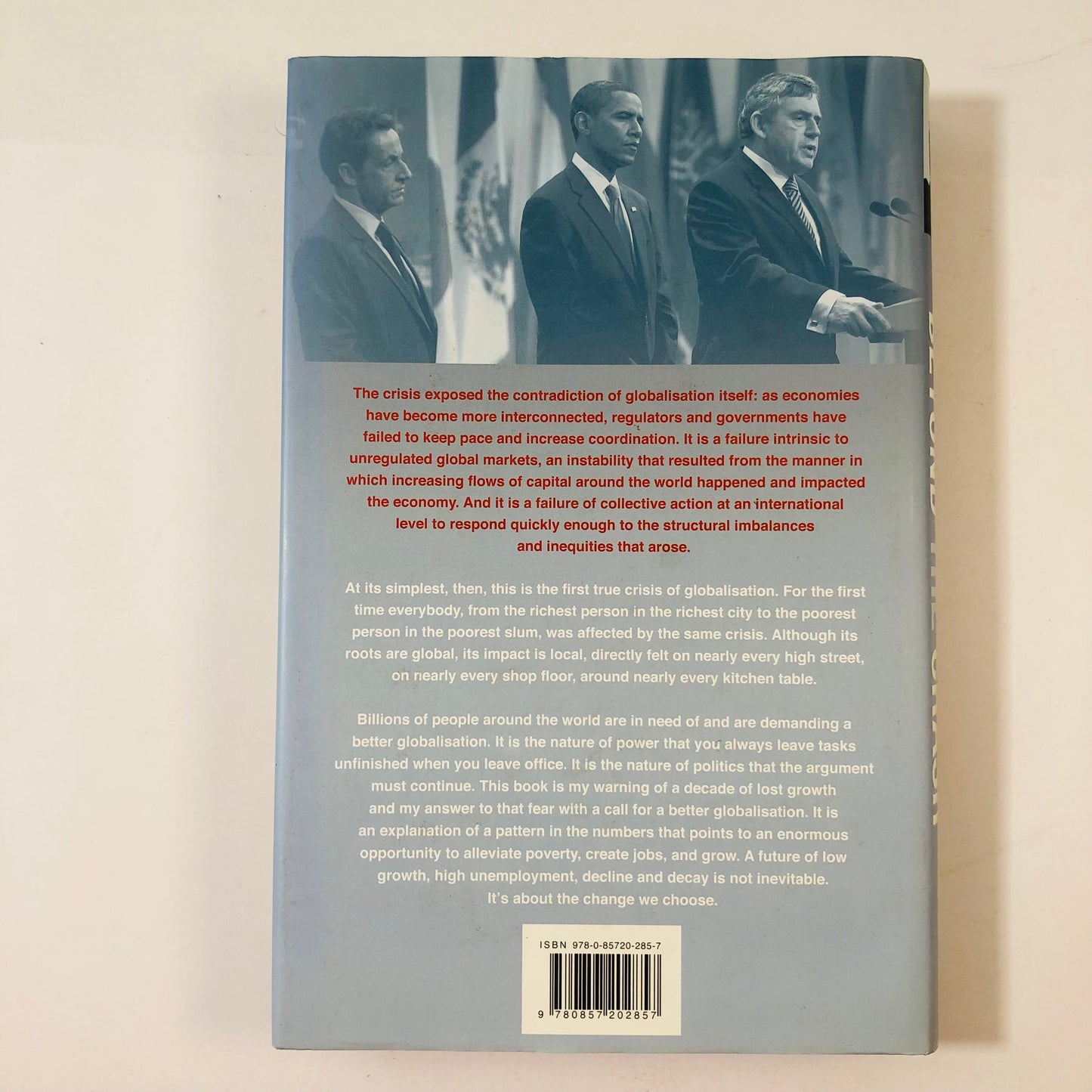 Title: Beyond The Crash by Gordon Brown | Global Financial Crisis Book | Economics & Politics | 9780857202857