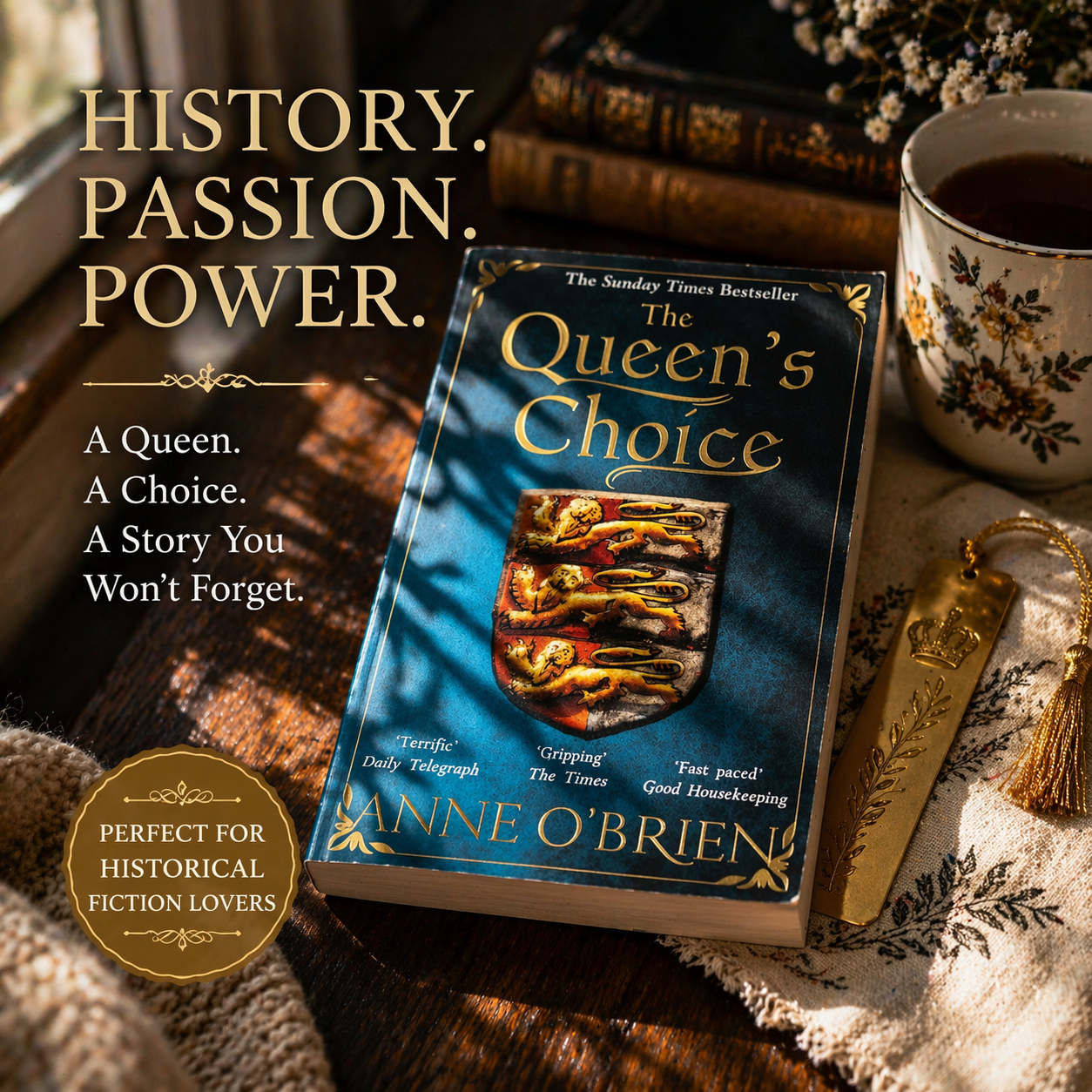 The Queen’s Choice – Anne O’Brien Paperback