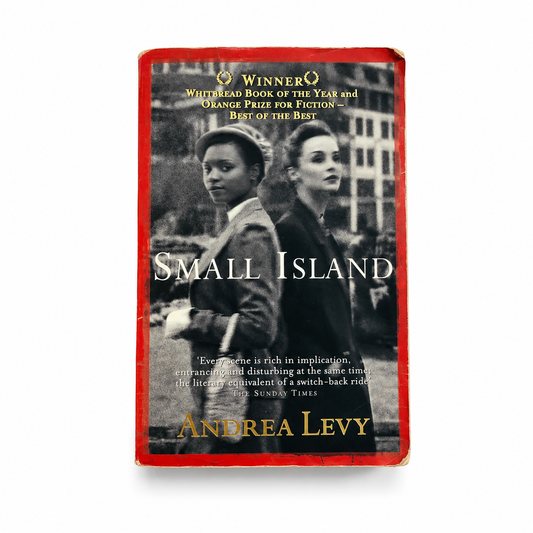 Front cover of Small Island by Andrea Levy, paperback book in Good used condition on a white background.