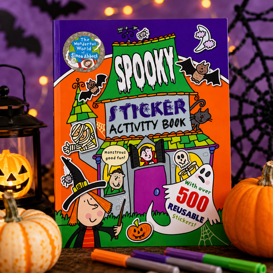Spooky Sticker Activity Book | New Paperback