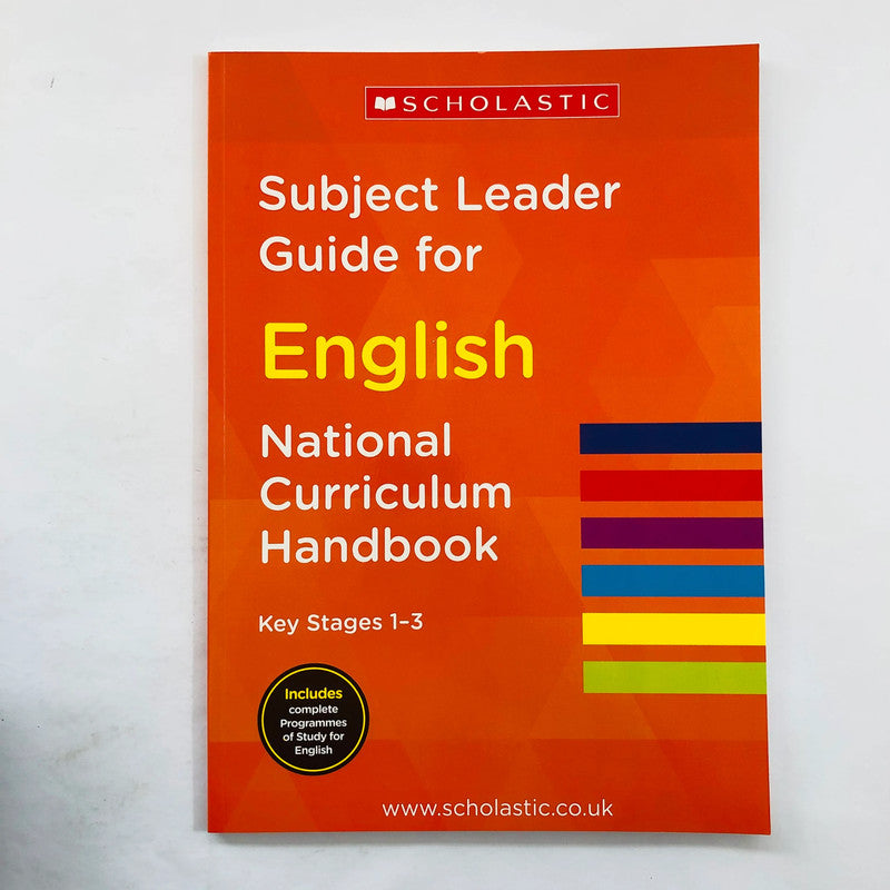 Subject Leader Guide: English National Curriculum Handbook (KS 1-3)