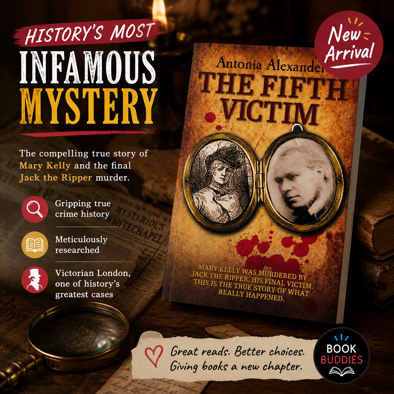 The Fifth Victim by Antonia Alexander | New Paperback