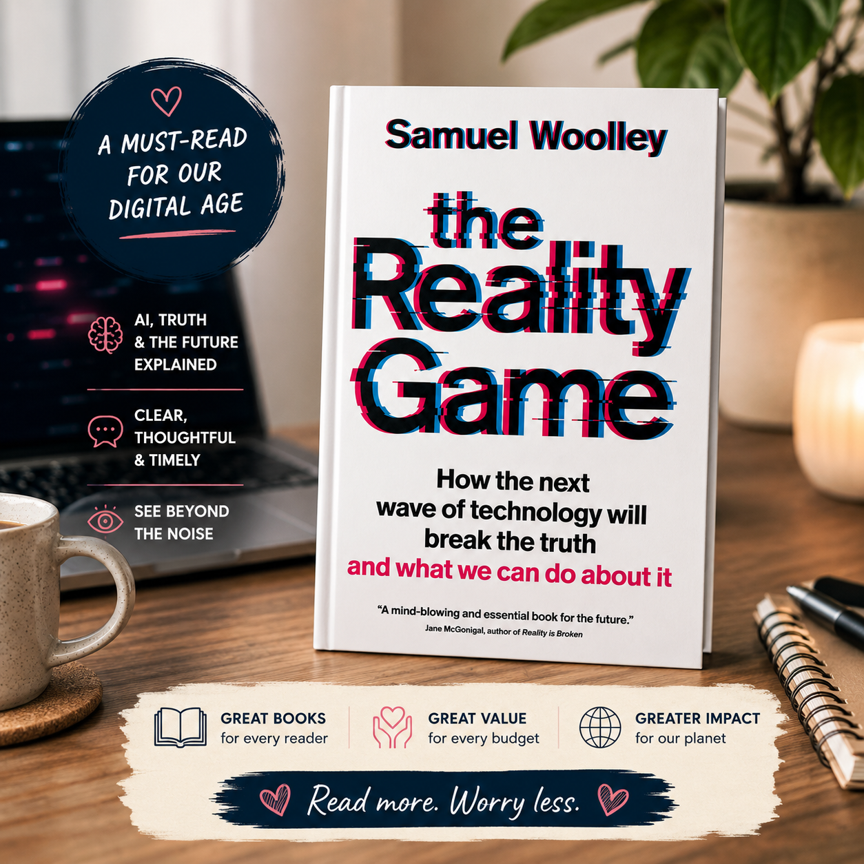 The Reality Game by Samuel Woolley | Hardback Book