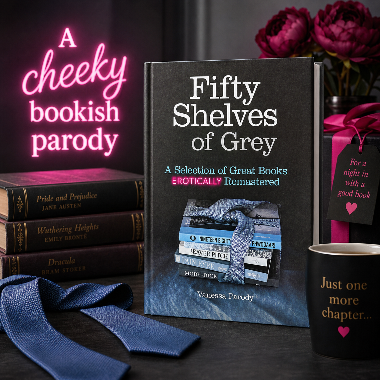 Fifty Shelves of Grey by Vanessa Parody - Hardback