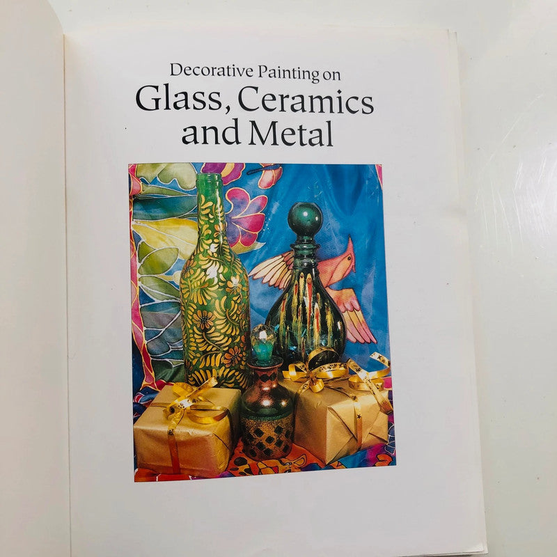 Decorative Painting on Glass, Ceramics & Metal | Judy Balchin | Craft Book | DIY Home Decor | 085532838X