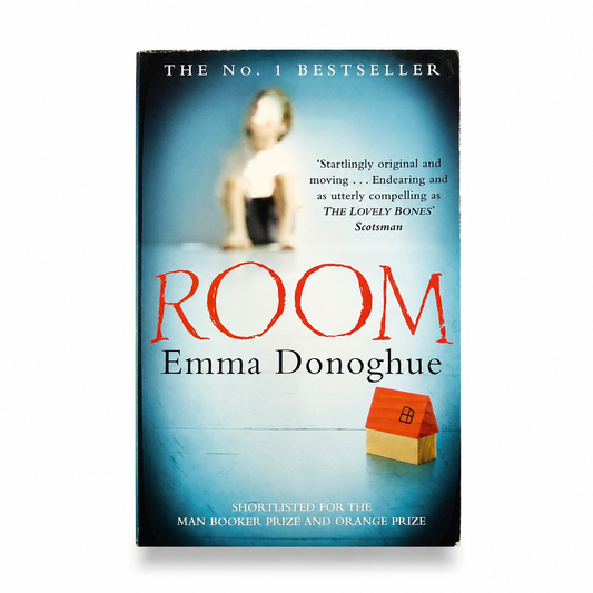 Front cover of Room by Emma Donoghue, paperback book in Very Good used condition on a white background.