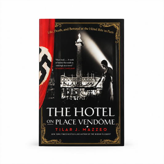The Hotel on Place Vendome by Tilar J. Mazzeo paperback book front cover.