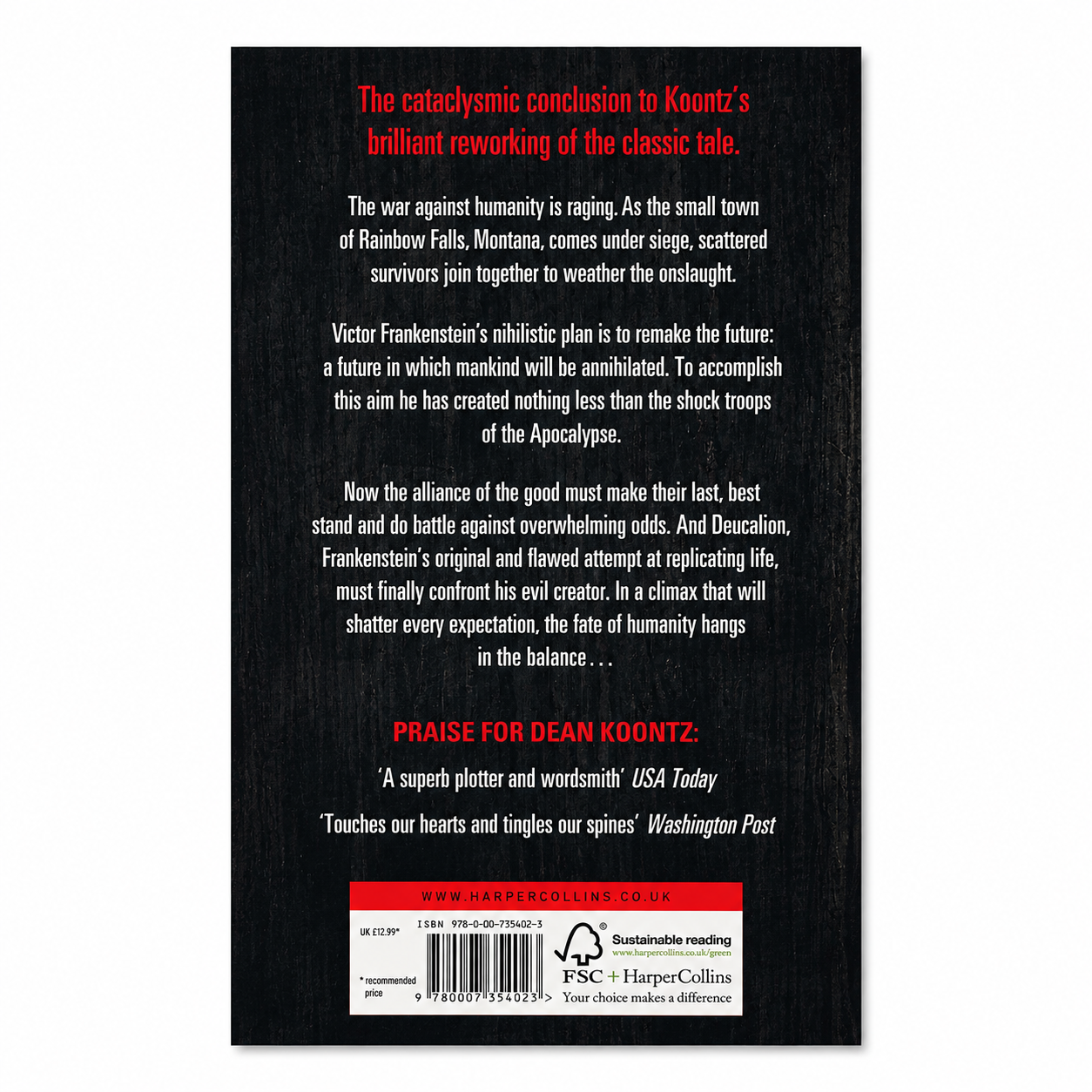 Frankenstein: The Dead Town | Dean Koontz | New