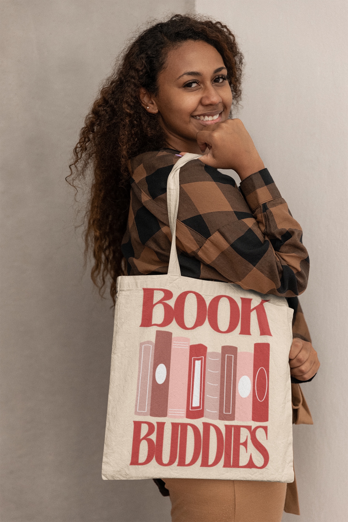 Book Buddies - Organic Tote Bag